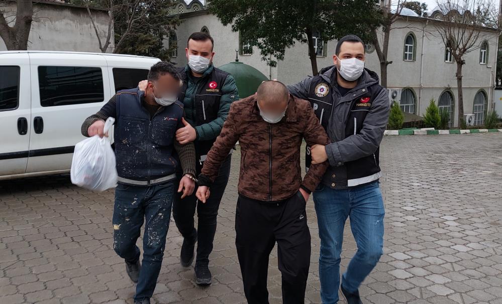 Samsun'da uyuşturucu ticaretinden 4 kişi tutuklandı