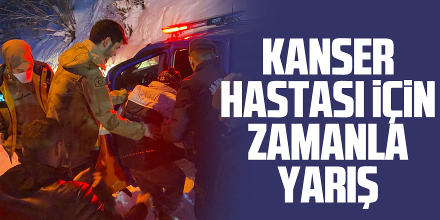 Kanser Hastası İçin Zamanla Yarış