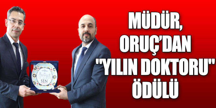 Samsun'da geçen yıl 1338 hastayı tedavi eden doktor, "yılın doktoru" seçildi