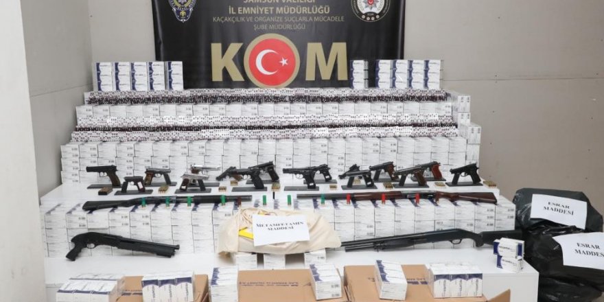 Samsun merkezli Ankara ve İstanbul'da suç örgütü operasyonu: 40 gözaltı