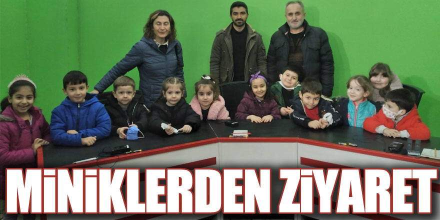 Miniklerden ziyaret