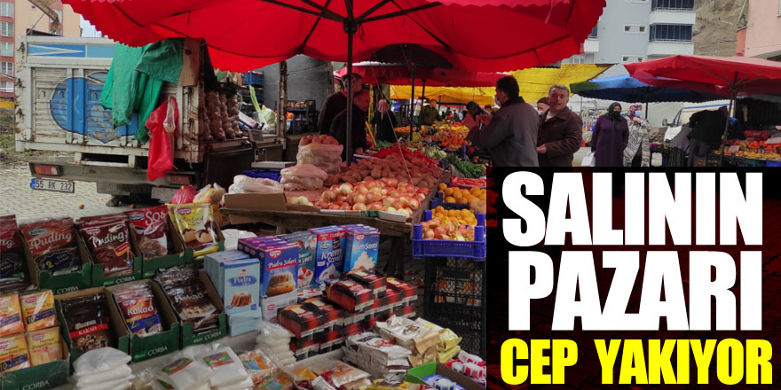 Salının Pazarı Cep Yakıyor