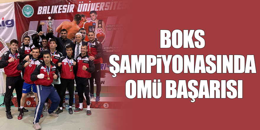 Boks Şampiyonasında OMÜ Başarısı