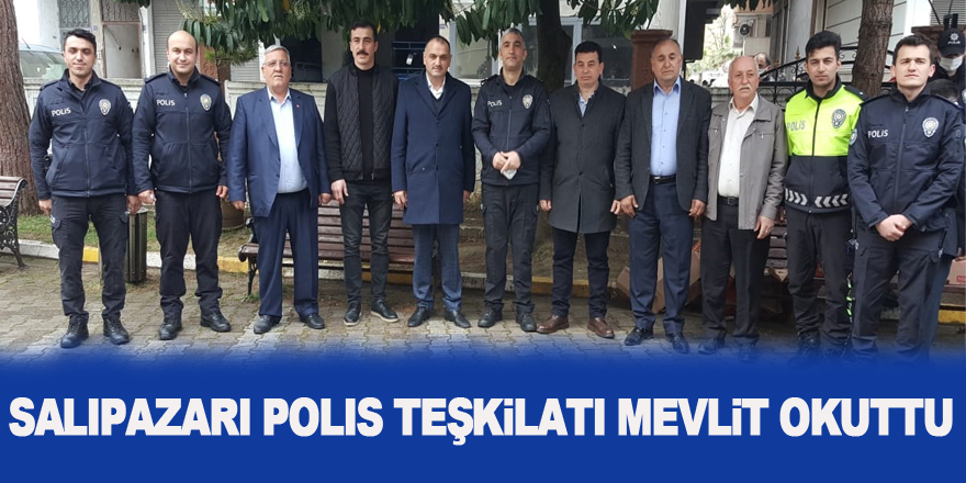 Salıpazarı Polis Teşkİlatı Mevlit Okuttu