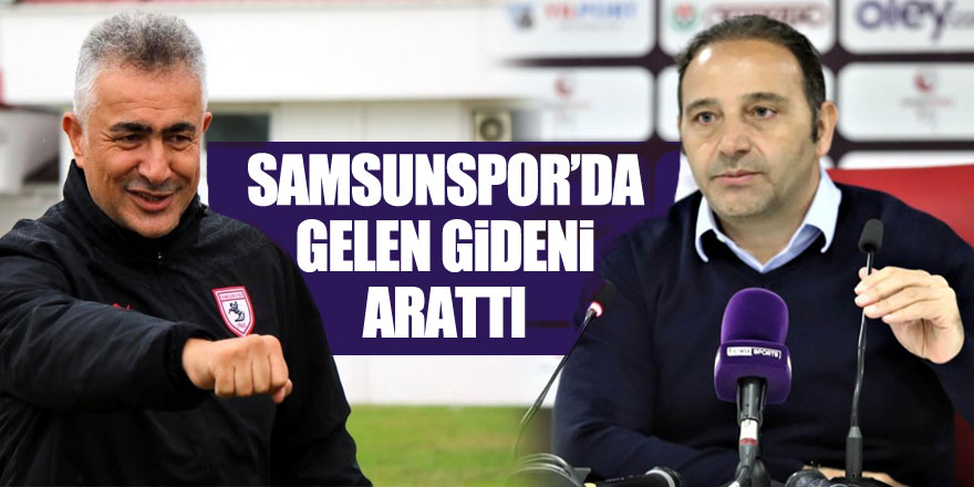 Samsunspor’da gelen gideni arattı