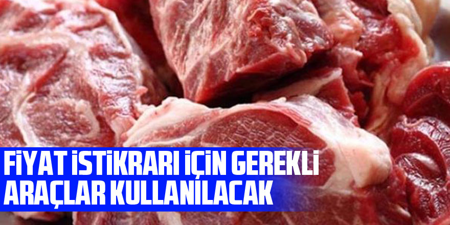 Fiyat istikrarı için gerekli araçlar kullanılacak