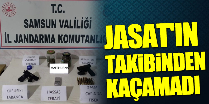 JASAT'ın takibinden kaçamadı