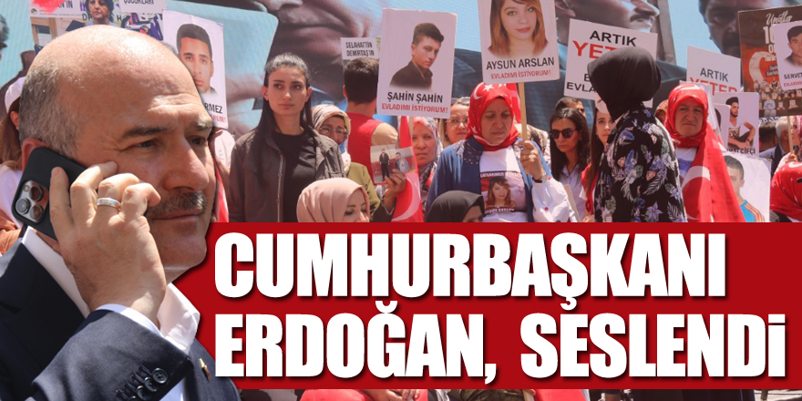 Cumhurbaşkanı Erdoğan, evlat nöbetindeki ailelere seslendi