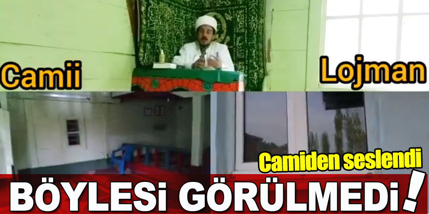 BÖYLESİ GÖRÜLMEDİ! CAMİDEN SESLENDİ