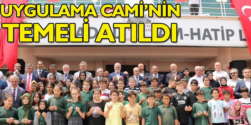 Tekkeköy Anadolu İmam Hatip Lisesi Uygulama Camii’nin temeli atıldı