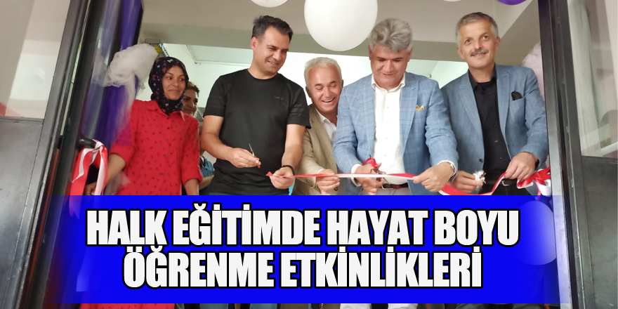 HALK EĞİTİMDE HAYAT BOYU ÖĞRENME ETKİNLİKLERİ