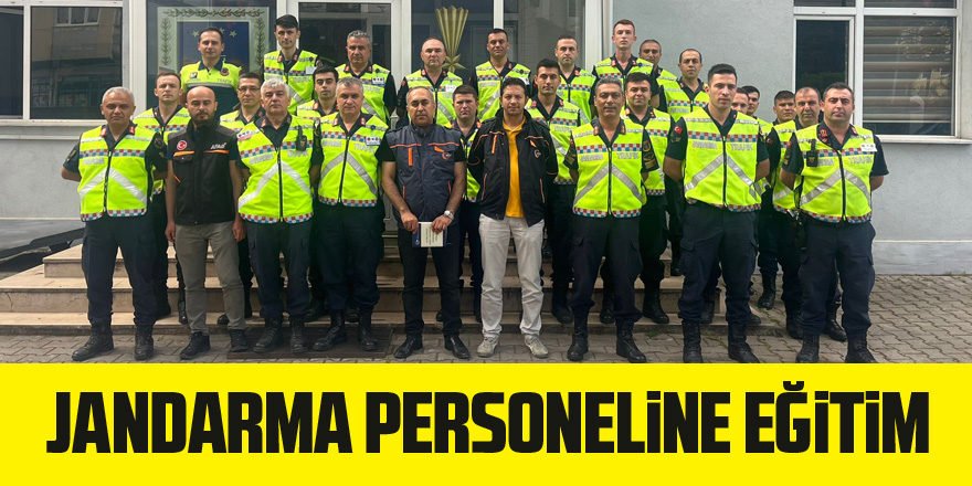 Jandarma Personeline eğitim