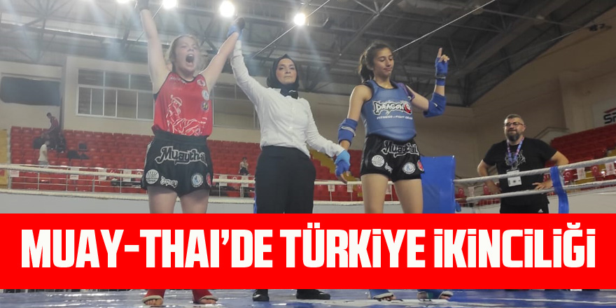 Muay-Thai’de Türkiye ikinciliği