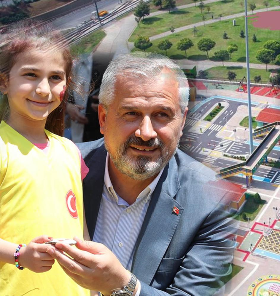 Bafra’ya çocuk trafik eğitim parkı