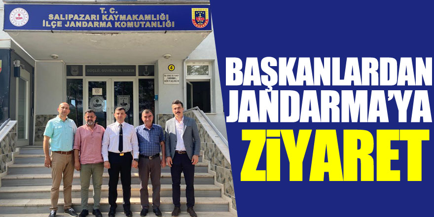Başkanlardan Jandarma’ya Ziyaret