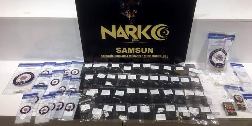 Samsun'da uyuşturucu ticaretinden 1 tutuklama
