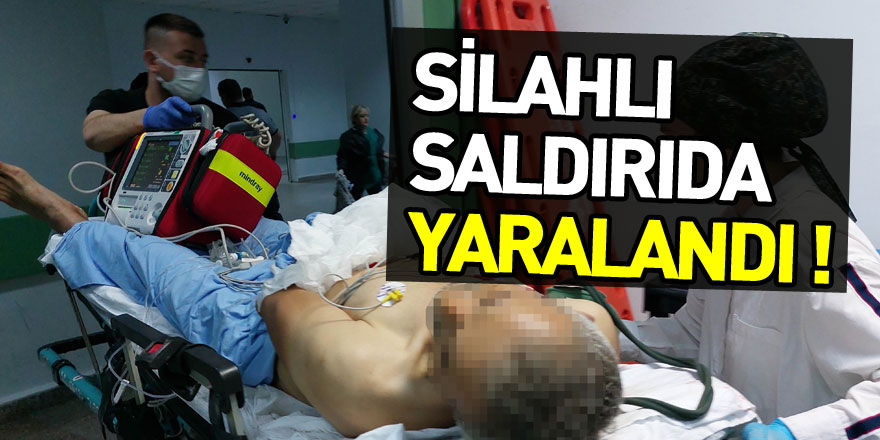 Bacanağının silahlı saldırısında yaralandı