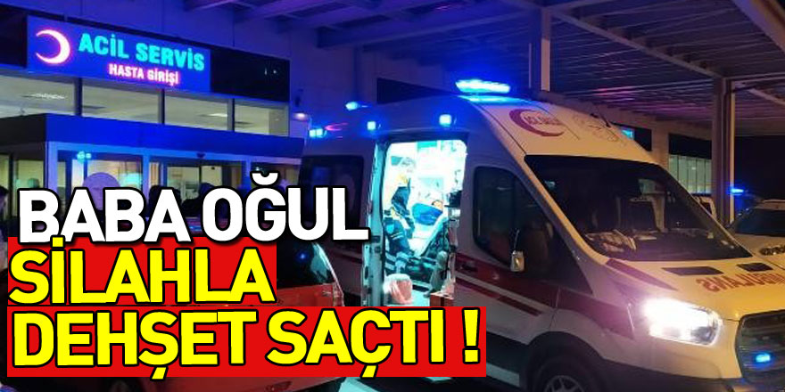 Baba-oğul sünnet düğününde silahla dehşet saçtı: 1 ölü, 6 yaralı