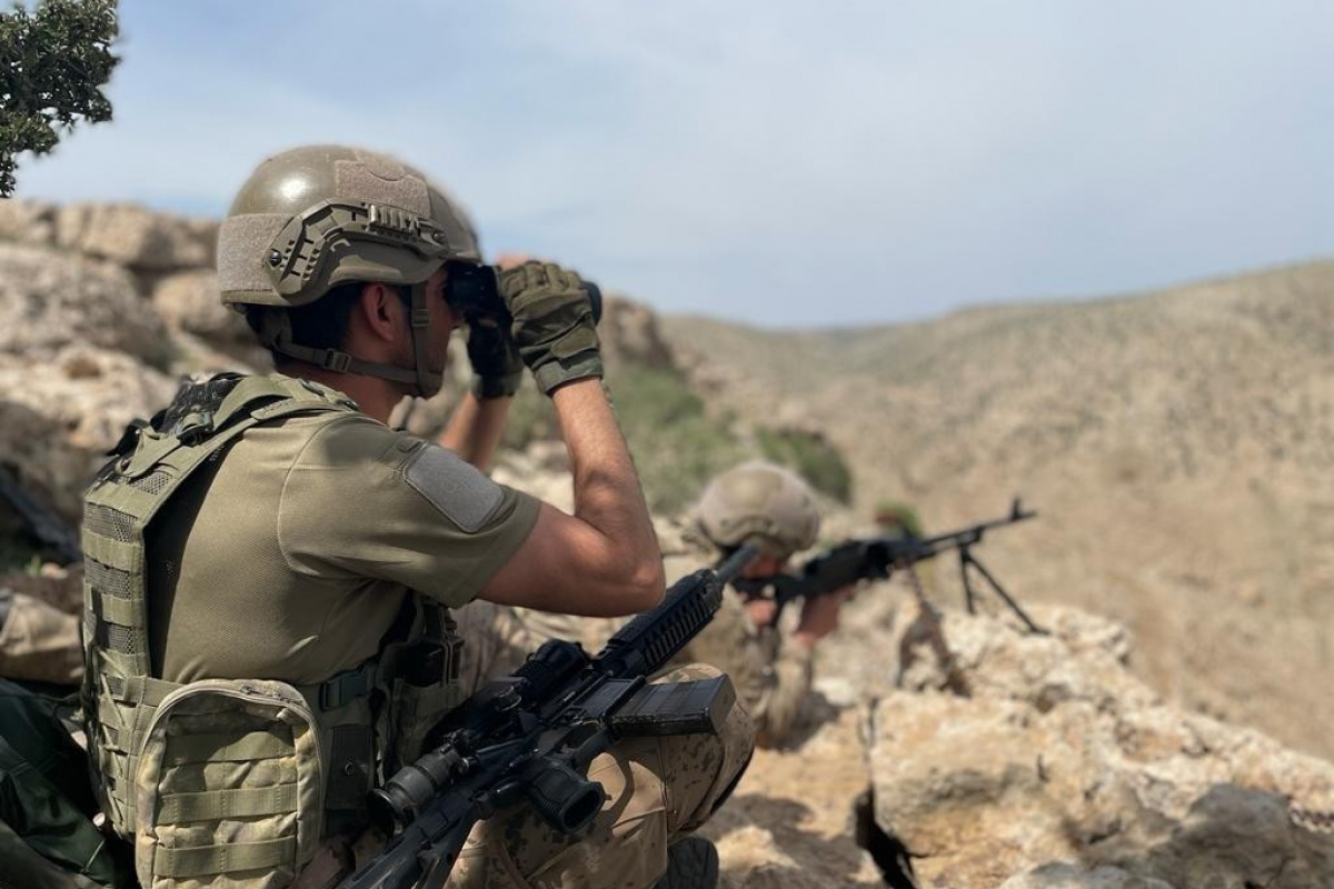 'Eren Abluka-22 Şehit Jandarma Kıdemli Yüzbaşı Mahmut Top Operasyonu başlatıldı'