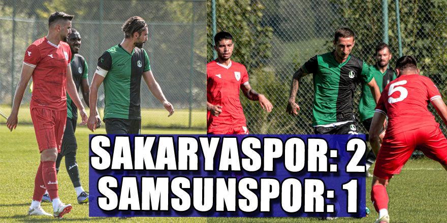 SAKARYASPOR:2- SAMSUNSPOR:1