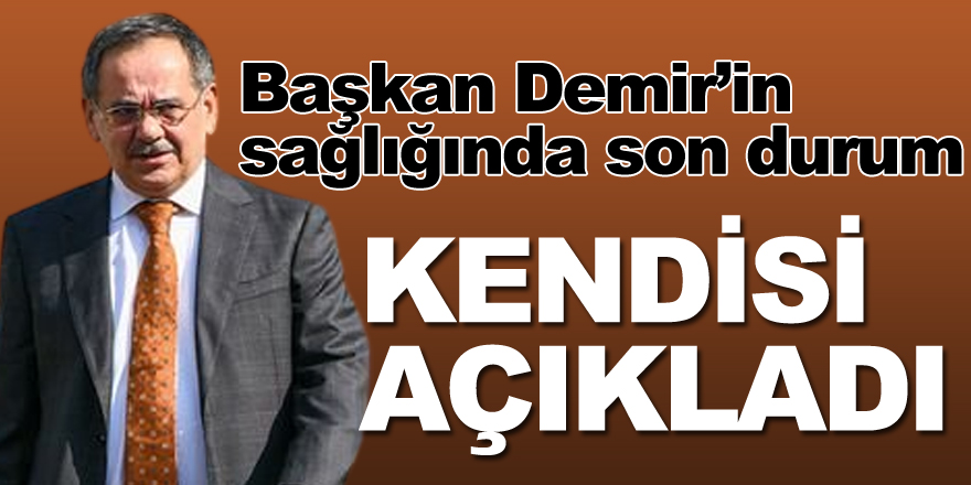 Başkan Demir: “Radyoterapiye başladık”