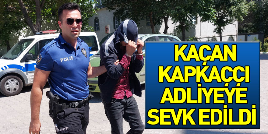 Gurbetçi kadının boynundaki altın kolyeyi alıp kaçan kapkaççı adliyeye sevk edildi