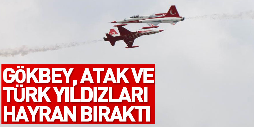 Gökbey, Atak ve Türk Yıldızları hayran bıraktı