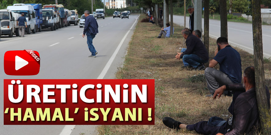 Üreticinin ‘hamal’ isyanı!