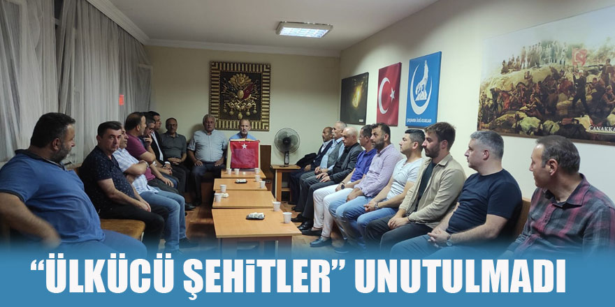 Ülkücü Şehitler Unutulmadı