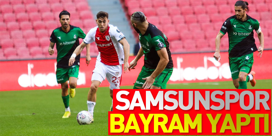 SAMSUNSPOR BAYRAM YAPTI