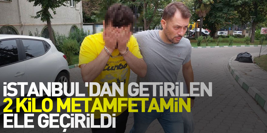 İstanbul'dan getirilen 2 kilo 976 gram metamfetamin ele geçirildi: 4 gözaltı