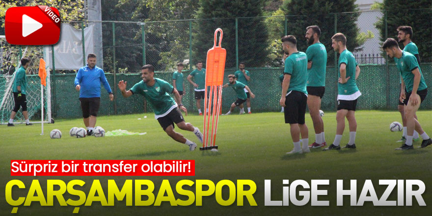 Çarşambaspor lige hazır