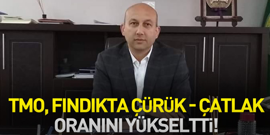 Tmo, Fındıkta Çürük - Çatlak Oranını Yükseltti