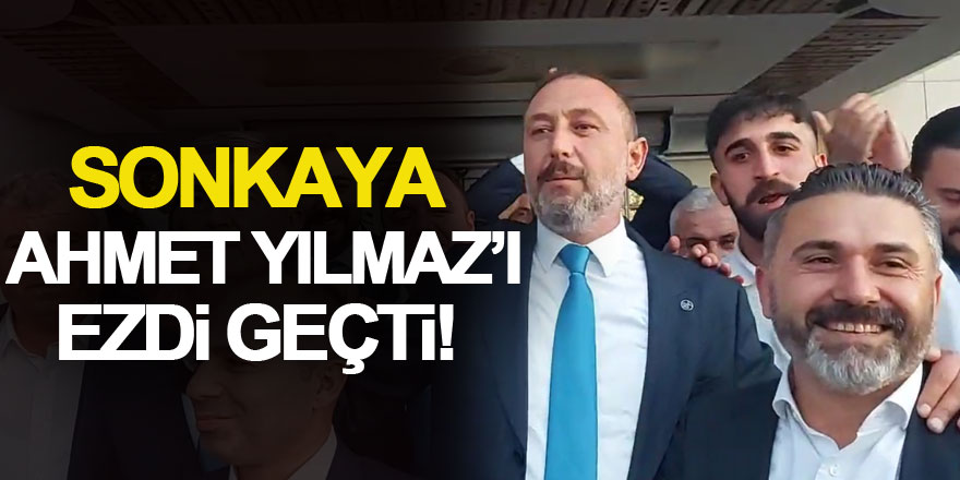 Sonkaya Ahmet Yılmaz'ı ezdi geçti!