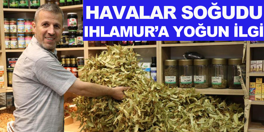 Havalar soğudu, vatandaşlar aktarların yolunu aşındırmaya başladı