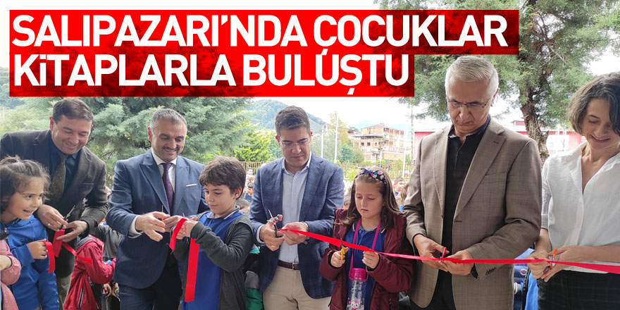 Salıpazarı’nda Çocuklar Kitaplarla Buluştu