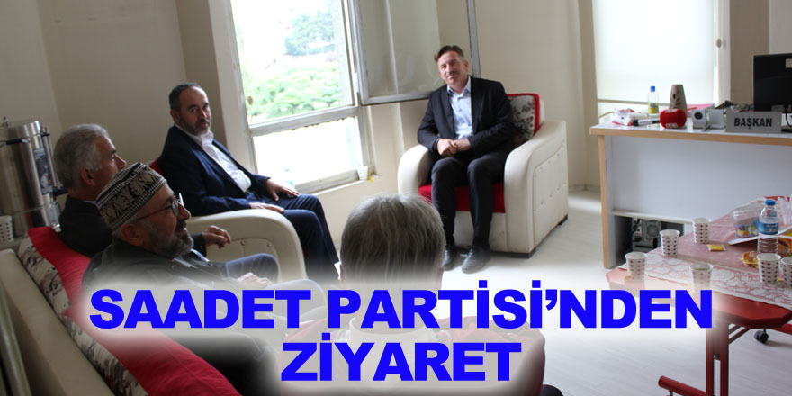 Din Görevlileri Derneği’ne Saadet Partisi’nden ziyaret