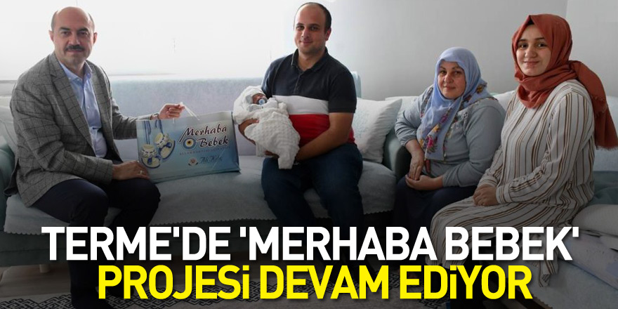 Terme'de 'Merhaba Bebek' projesi devam ediyor