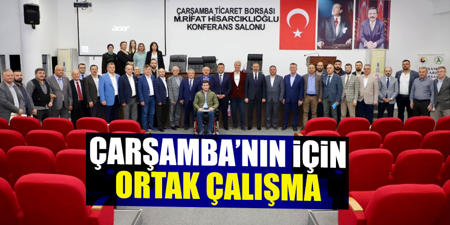 Çarşamba’nın için ortak çalışma