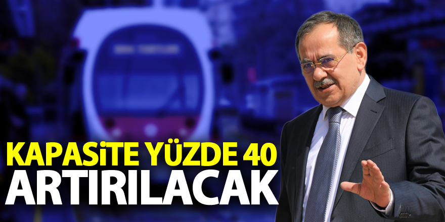 Samsun'da tramvayların kapasitesi yüzde 40 artırılacak