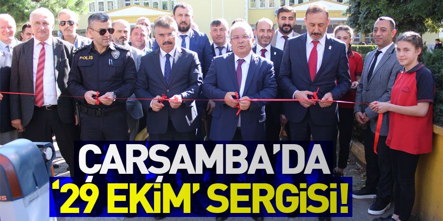 Çarşamba’da ‘29 Ekim’ Sergisi!