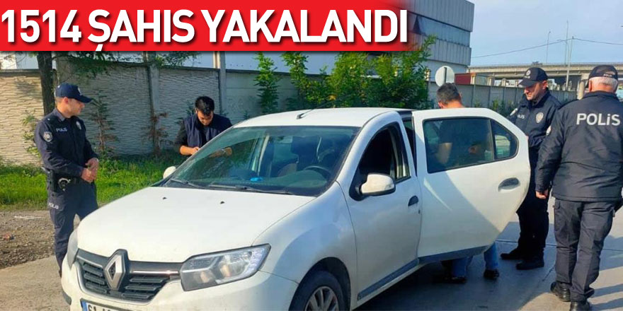 Samsun'un 1 aylık asayiş raporu: 152 silah ve 33 bin sentetik hap ele geçirildi, 1514 aranan şahıs yakalandı