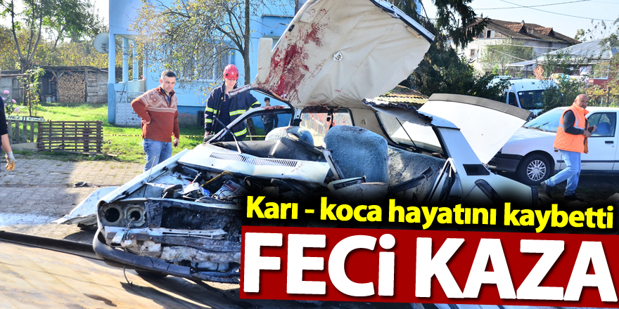 Samsun’da hastane dönüşü feci kaza: 2 ölü, 2 yaralı