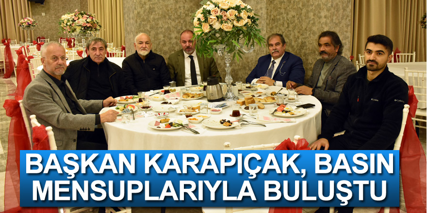 MHP Samsun İl Başkanı Karapıçak, basın mensuplarıyla buluştu