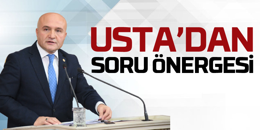 USTA’DAN SORU ÖNERGESİ