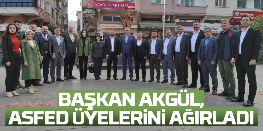 Başkan Akgül, ASFED Üyelerini Ağırladı