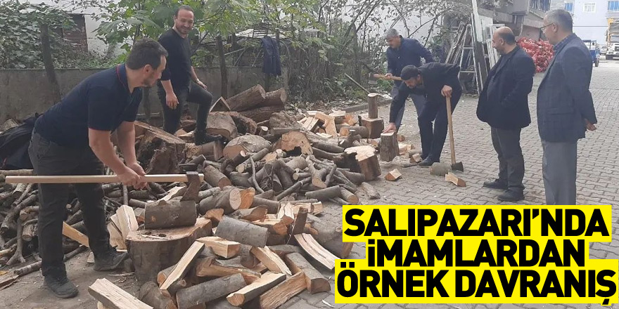 Salıpazarı’nda İmamlardan Örnek Davranış