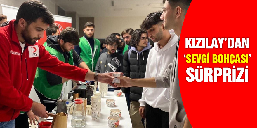 Kızılay’dan yeni doğum yapmış annelere “Sevgi Bohçası”