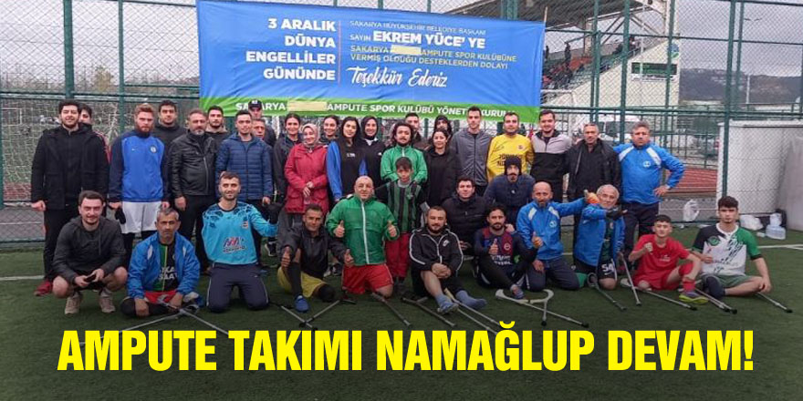 Büyükşehir Ampute takımı namağlup devam