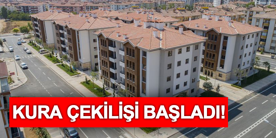 "İlk Evim, İlk İş Yerim Projesi"nde kura çekilişi başlıyor